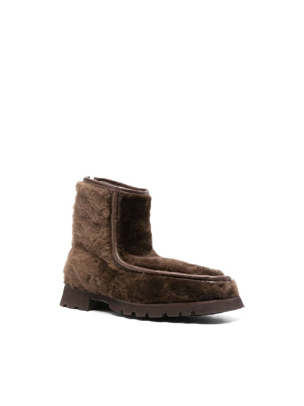 Armenta Shearling Ankle Boots