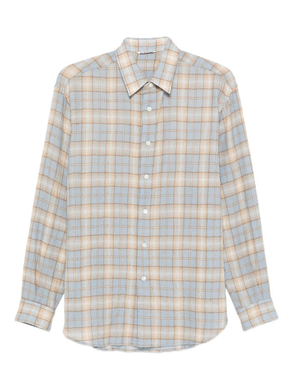 Checked Wool Shirt