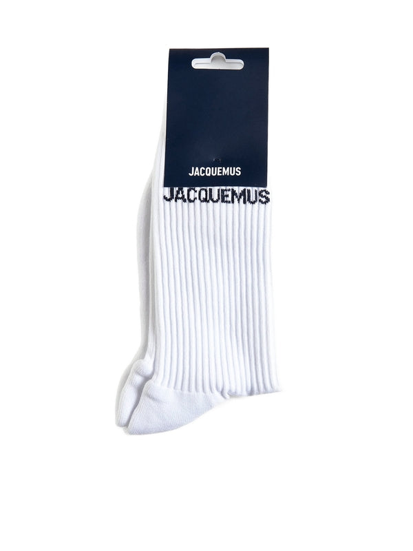 Logo Cotton High-Top Socks