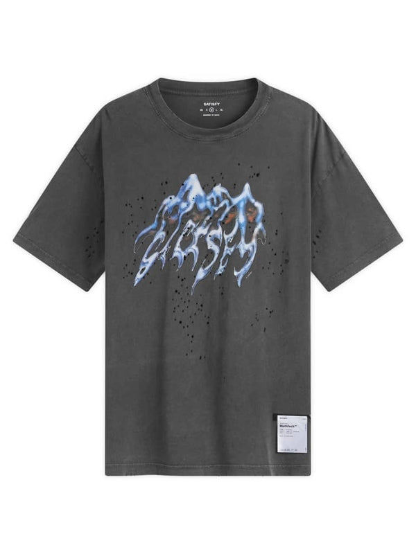 Satisfy MothTech Black Short Sleeve T-shirt