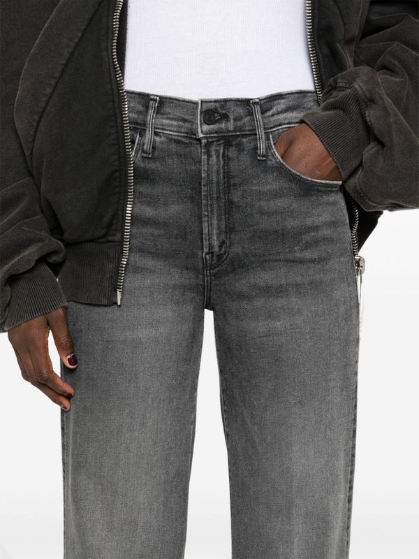 Twister Heel Wide Denim Pants