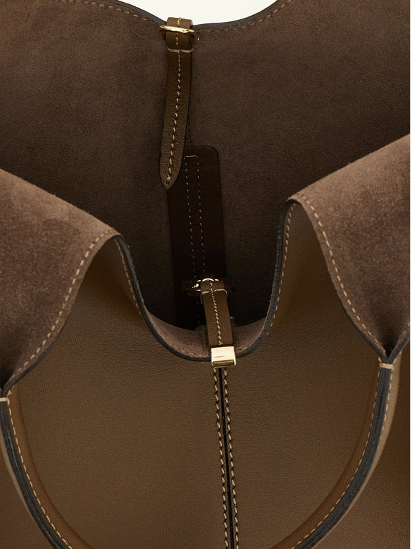 Tod'S Brown Tote Bags