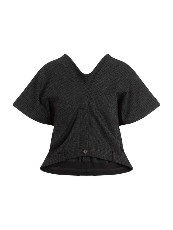 BALENCIAGA - Tailored Pants Wool Blouse - Jente