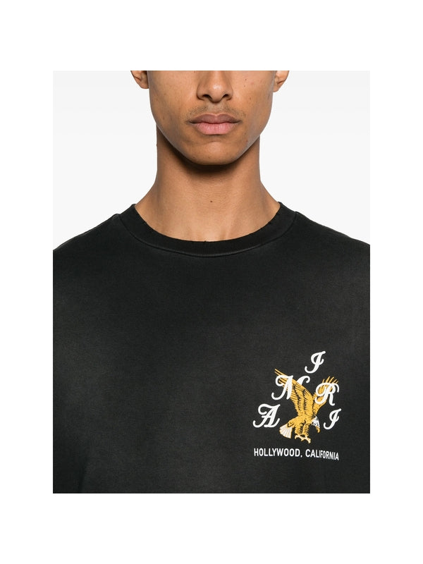 Amiri Black Half Sleeve