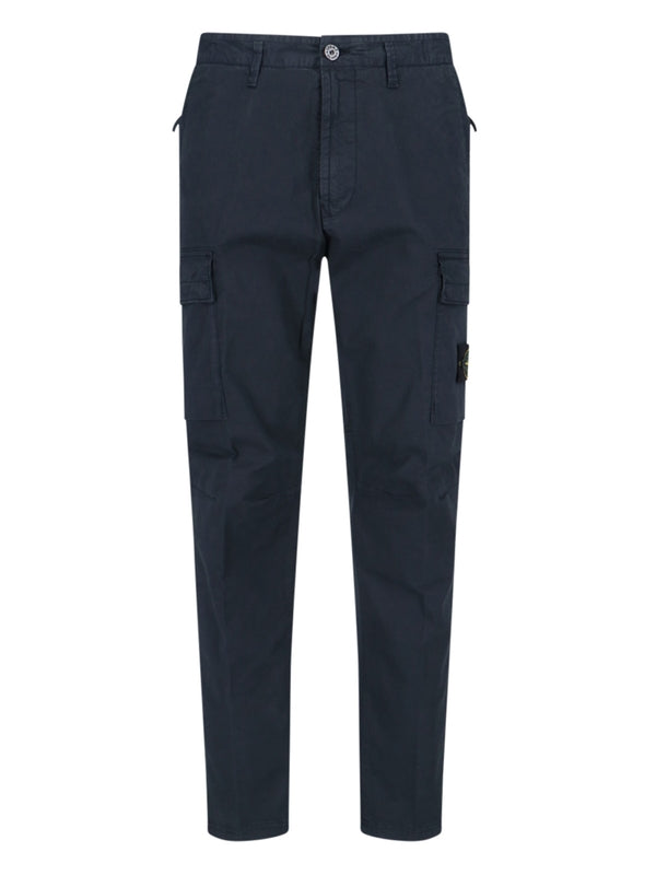 Wappenpatch Cotton Cargo Pants