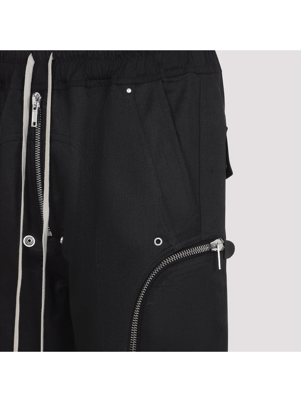 Bauhaus Pocket Zipper Linen Pants