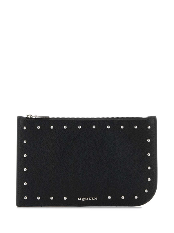 Alexander Mcqueen Black Card Holders