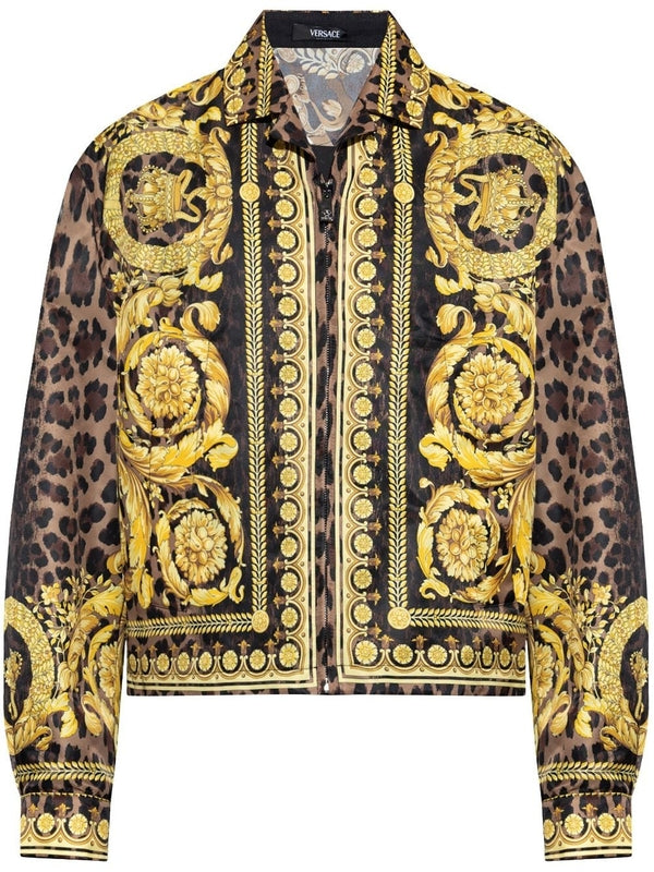 Wild Baroque Printing Nylon Jacket