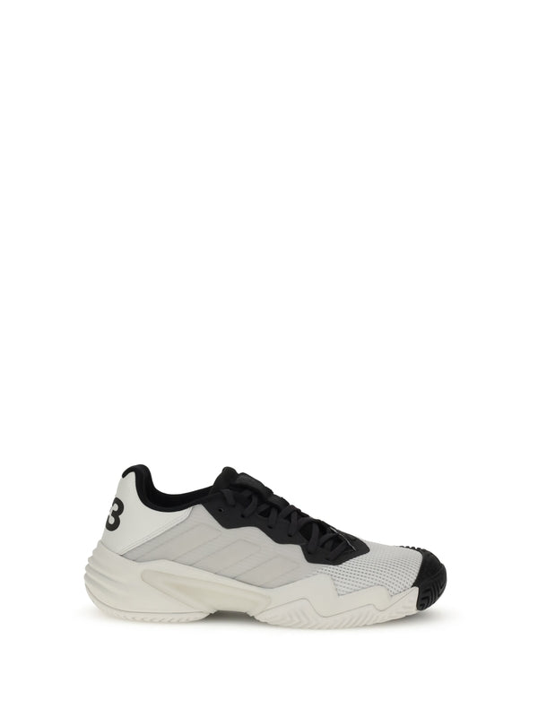 Y-3 Grey Low Top Sneakers