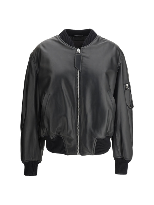 Anja Calfskin Bomber
  Jacket