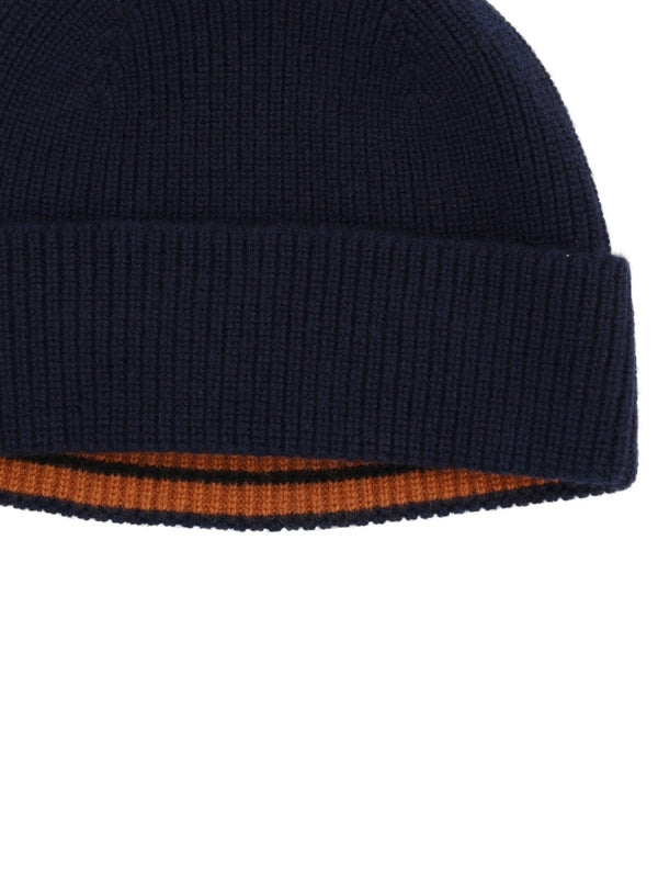 Z Zegna Black Beanies