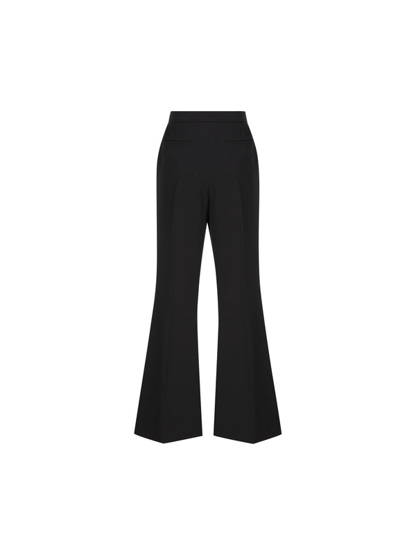 Wool Flare Pants