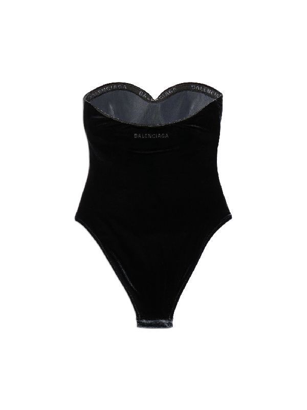 Back Logo One-piece Swimsuit