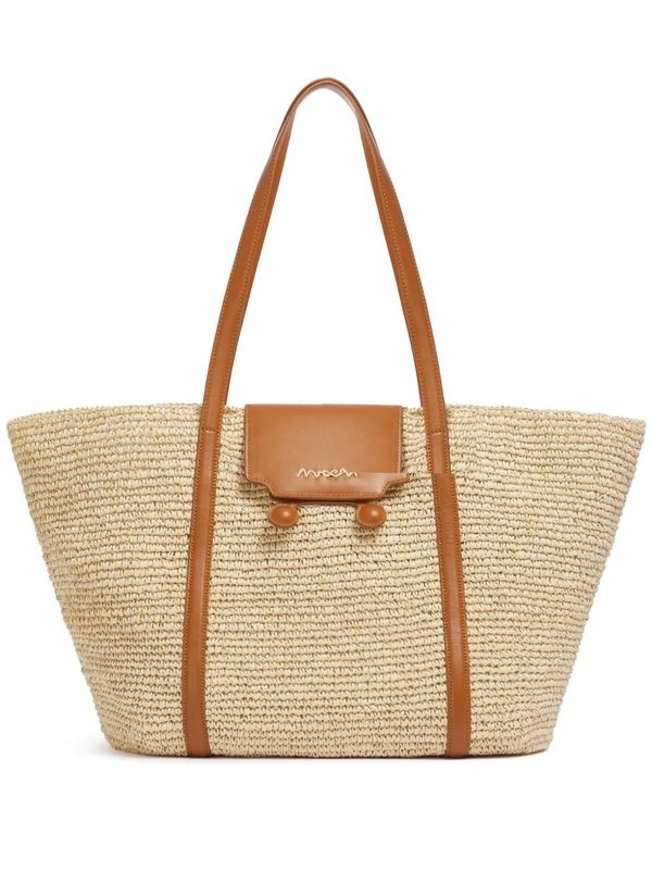 Troncharo Raffia Medium Shoulder Bag