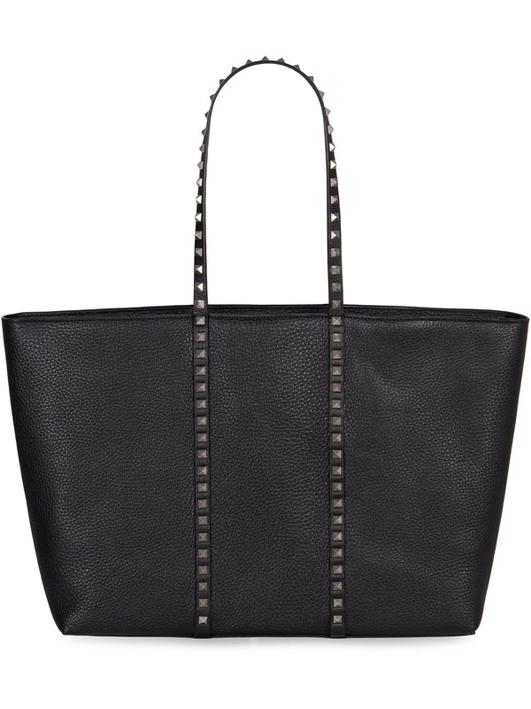 Valentino Black Tote Bags