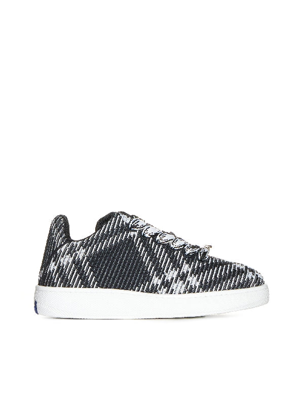 BOX Check Fabric Sneakers