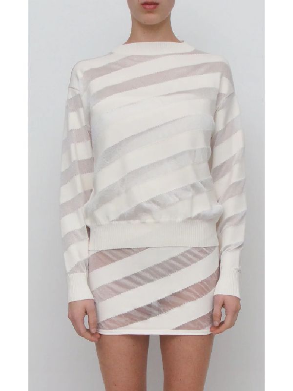 Zebra Stripe Knit