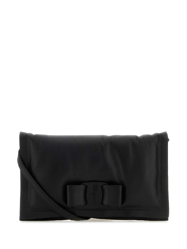 FERRAGAMO - CROSSBODY BAGS 212975758957 NERONERO Black Crossbody & Shoulder Bags - Jente