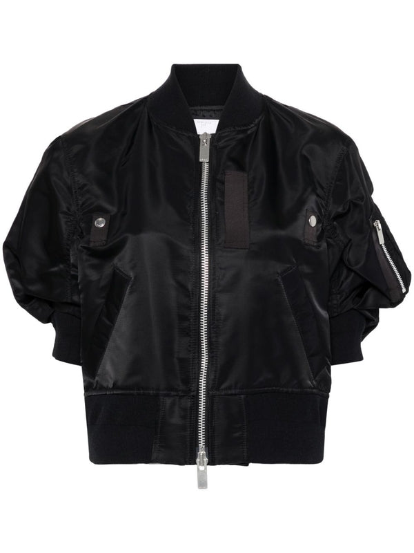 Sakai Black Bomber Jacket
