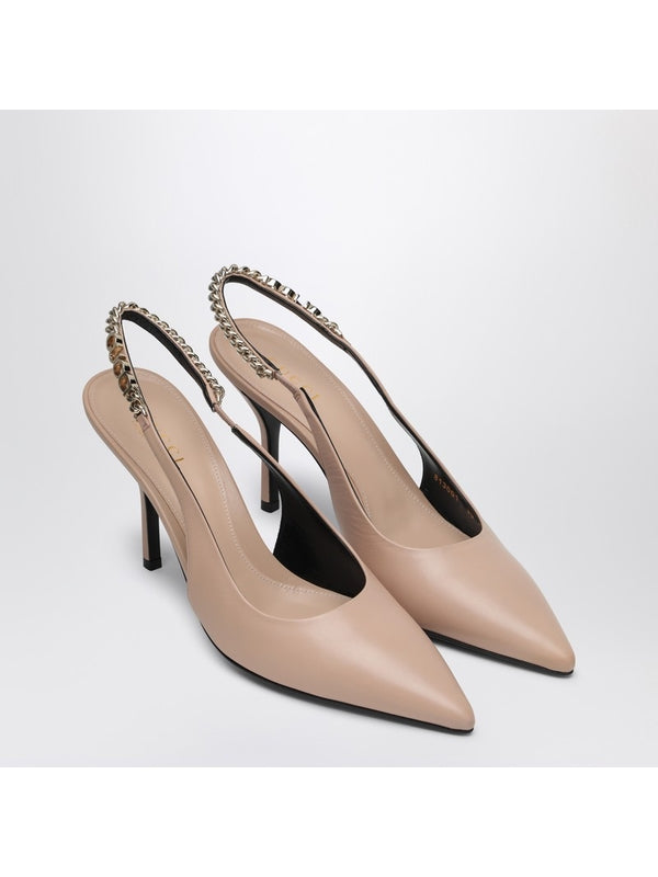 Signorina Leather Slingback Heels