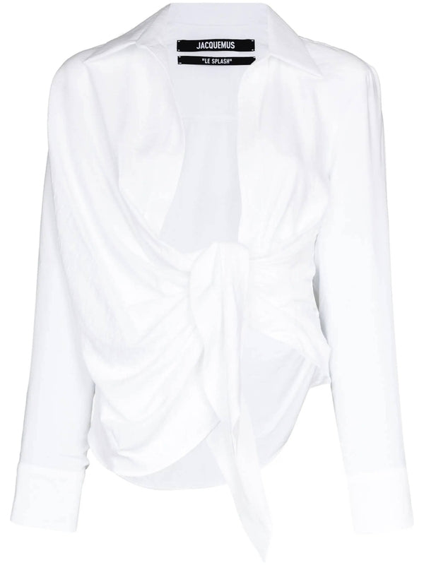 Bahia Tie Drape Shirt