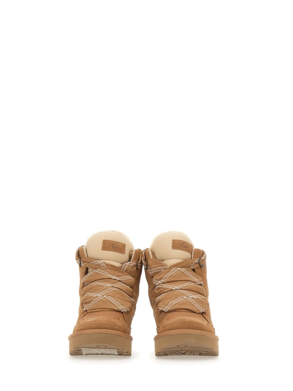 Ugg Brown Lace-Up Boots