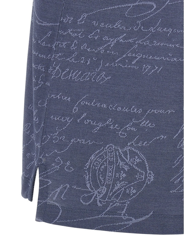 Berluti Blue Polo Shirts