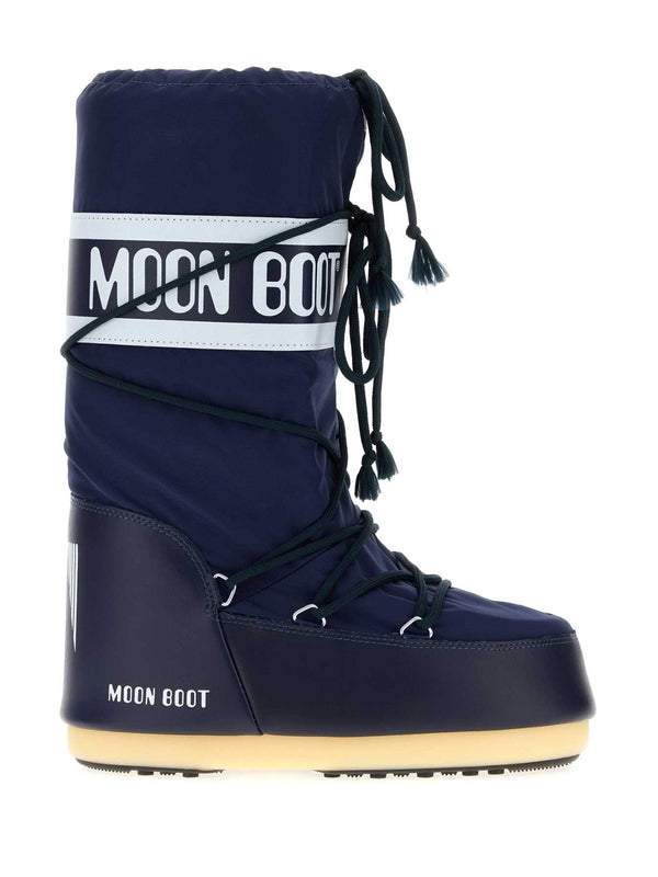 Moon Boot Navy Middle Boots