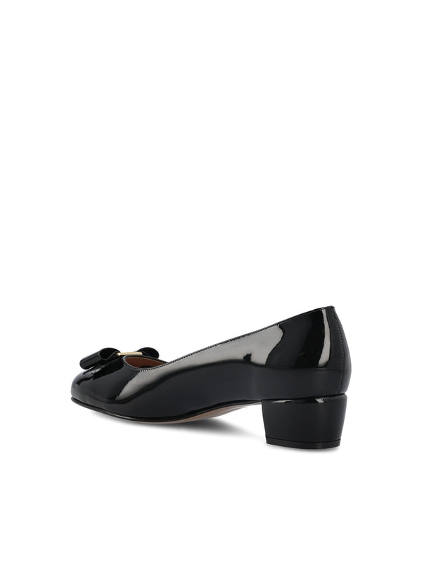 Vara Bow Patent Leather Pumps Heels