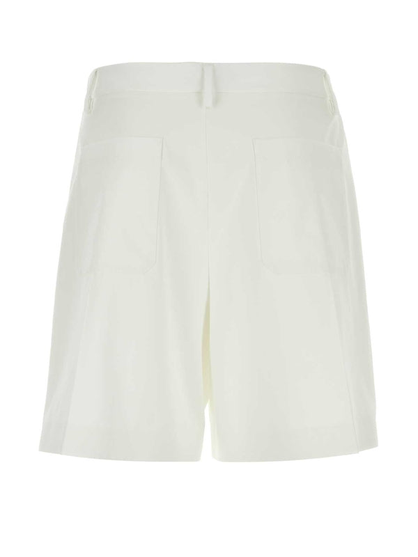 Wool Silk Bermuda Shorts