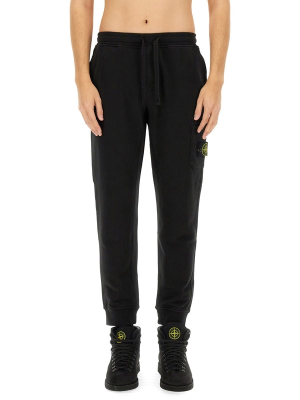 Wappen Patch Cotton Jogger Pants