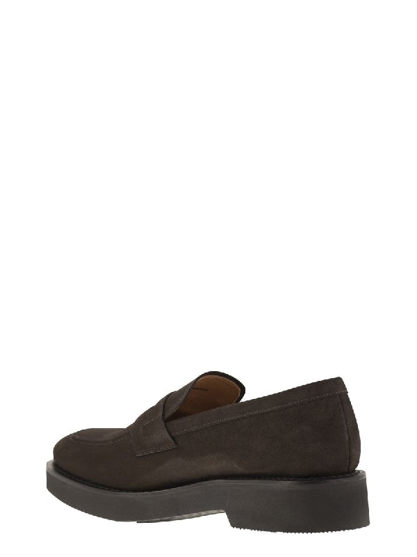 Brown Suede
  Loafer