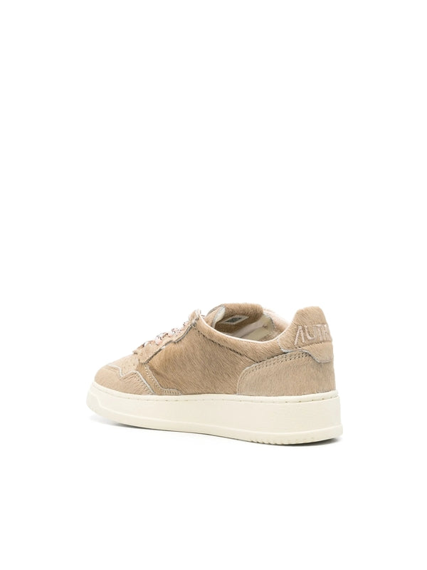 Autry Brown Low Top Sneakers