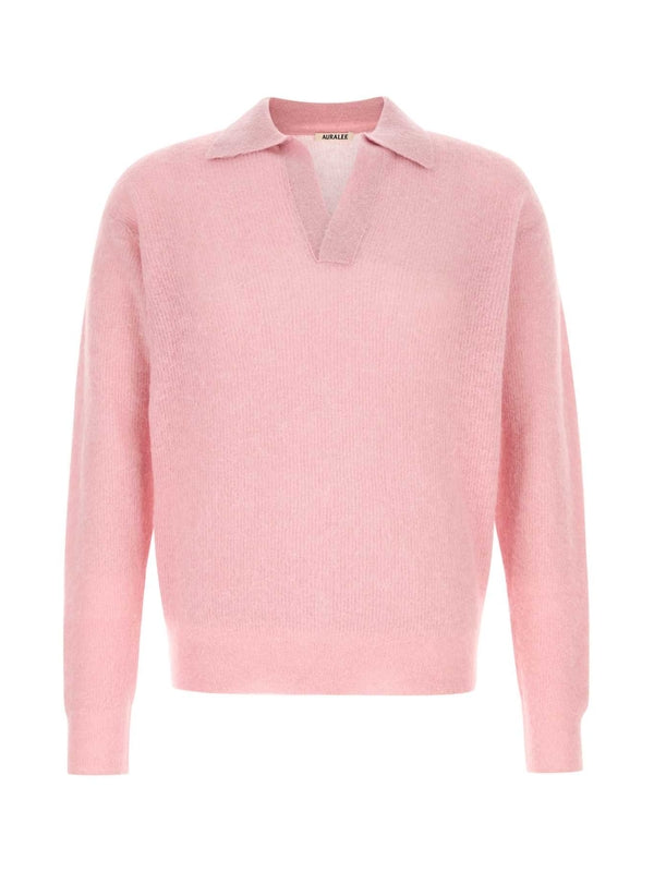 Auralee Pink Polo Shirts