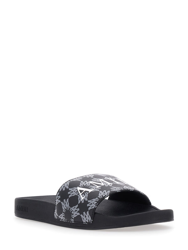 Amiri Black Slides