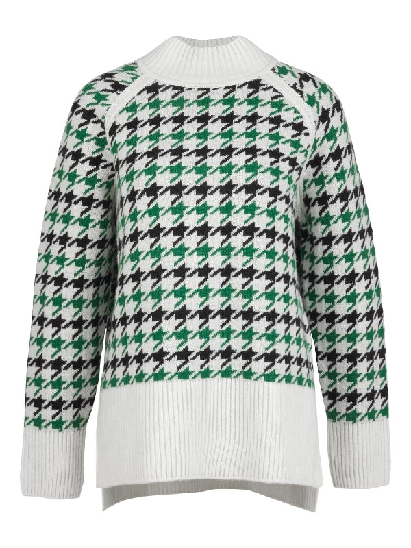 Roxane Houndstooth Knit