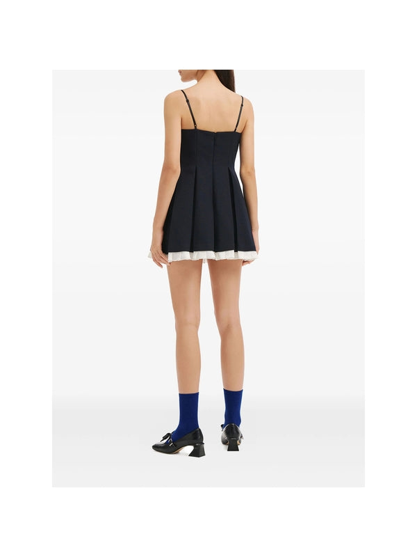 PLEATED Mini Dress