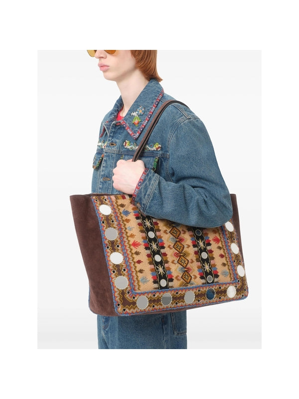 Valentino Blue Trucker