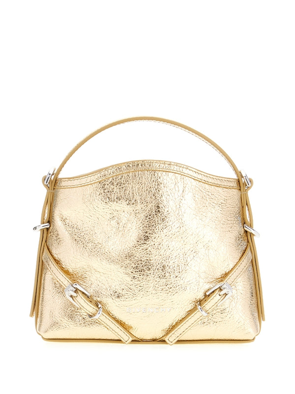 Voyou Metallic Leather Shoulder Bag