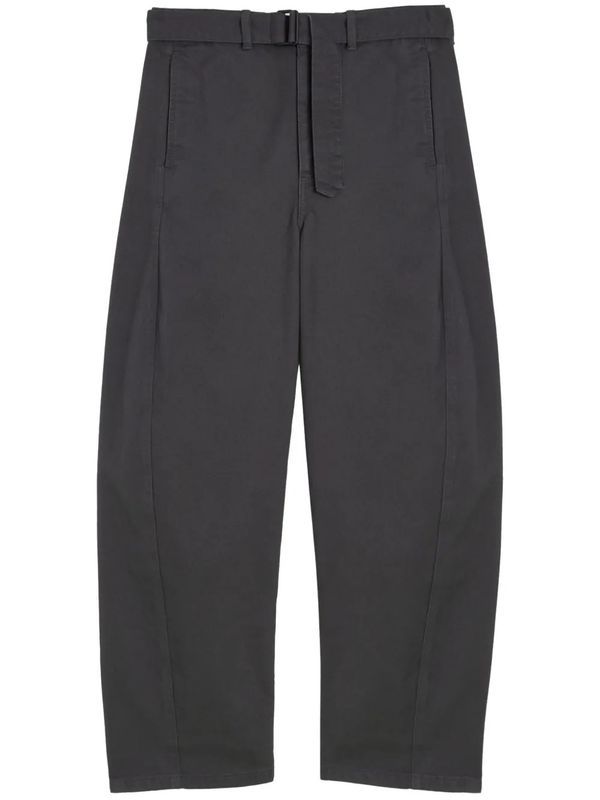 Twist Belt Denim Pants