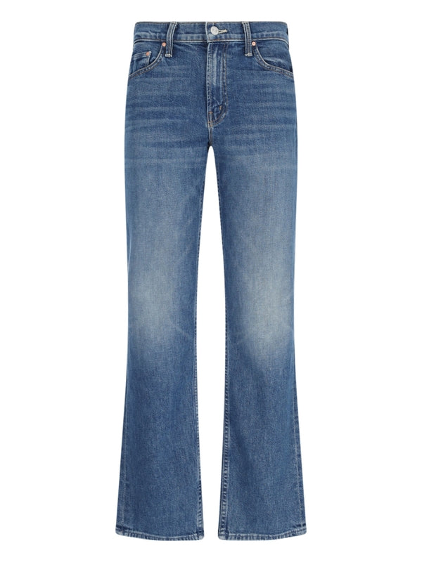 Stretch Cotton Denim Pants