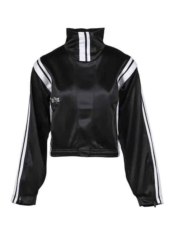 Trackpant Poly Zip-Up Sweatshirt