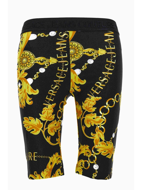 Logo Band Printing Leggings Shorts