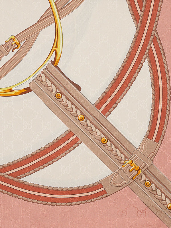 Allover Printing Silk Scarf