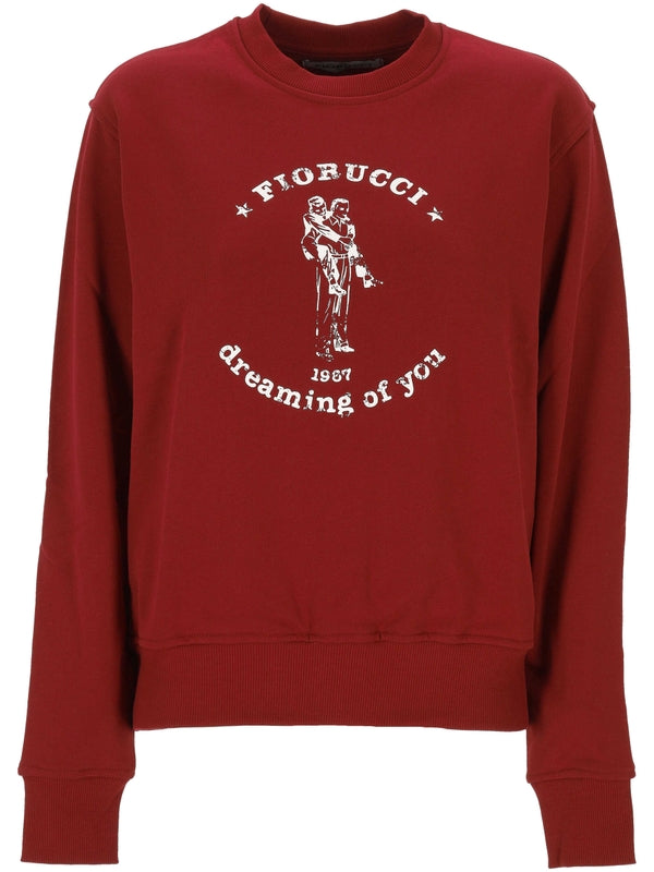 Fiorucci Red Sweatshirt