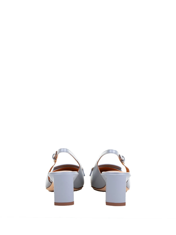 Tod'S Grey Sandal Heels