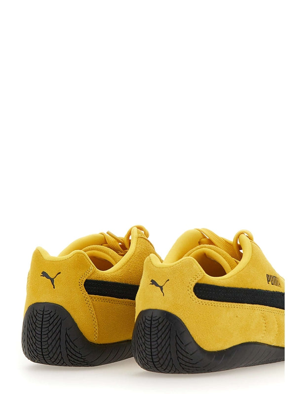 Puma Yellow Low Top Sneakers