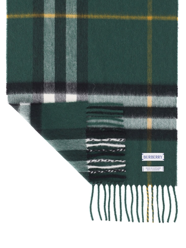 Check Pattern Cashmere Muffler