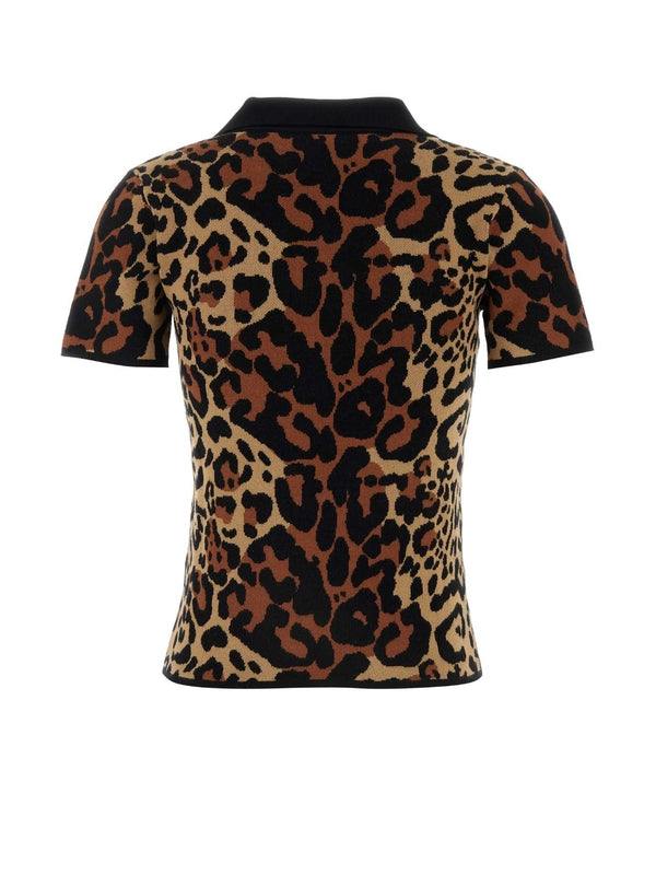 Animal
  Printing Polo Shirt