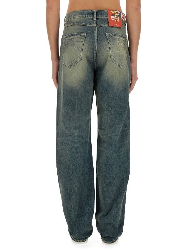 Asagao Straight Denim Pants